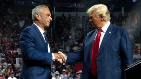 Kennedy abandoned his own presidential campaign in August to back Trump