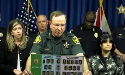 Polk County Sheriff Grady Judd speaks about Operation Autumn Sweep at a press conference on Oct. 17, 2024. Polk County Sheriff