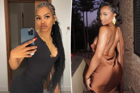 Teyana Taylor shaded Travis Kelce’s ex Kayla Nicole with a post featuring Taylor Swift’s hit “Shake It Off.” Instagram/teyanataylor