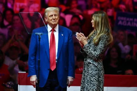 The former first lady said her husband is not Hitler calling those attacks terrible