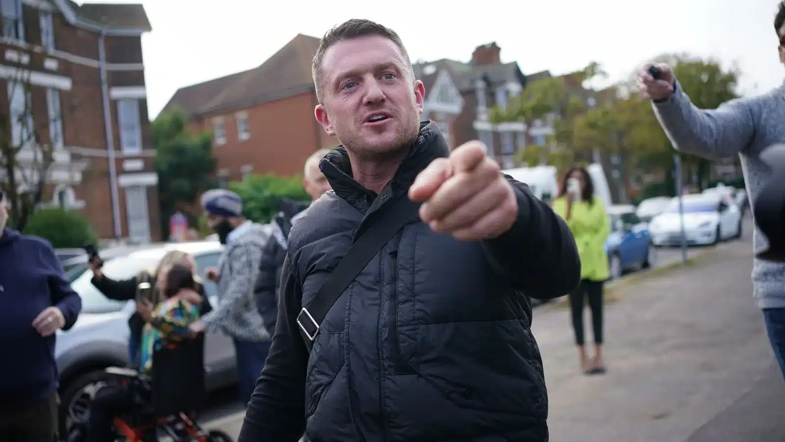 Tommy Robinson, whose real name is Stephen Yaxley Lennon, has appeared in court over contempt claims (Picture: David Parry/PA Wire)