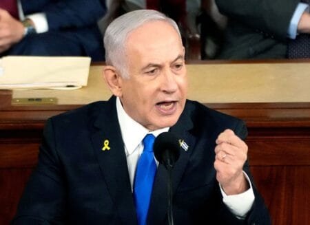 israel prime minister benjamin netanyahu addresses us congress washington dc july 24 20242799377435283822219jpg