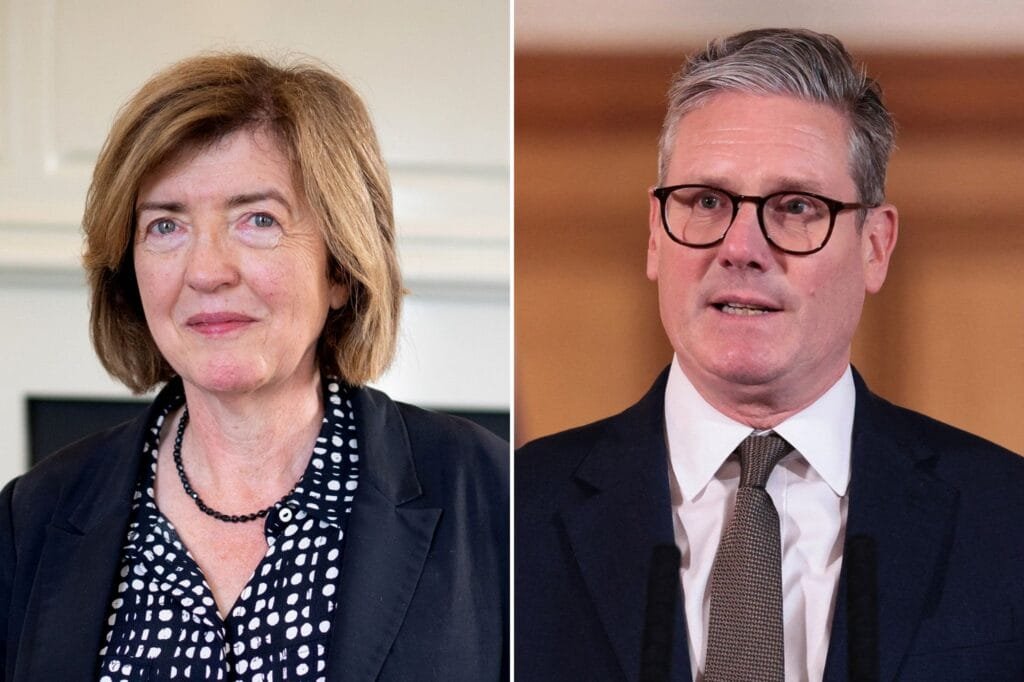 Pay rise conflicts: Sue Gray and Keir Starmer (PA/Getty)