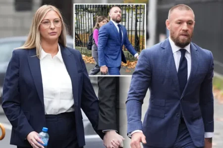 A court heard was told how Conor McGregor raped a woman in a Dublin hotel Credit: 2024 PA Media, All Rights Reserved