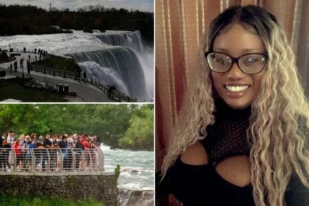 Chianti Means reportedly threw her children over a railing down into Niagara Falls before she jumped on Oct 28 2024