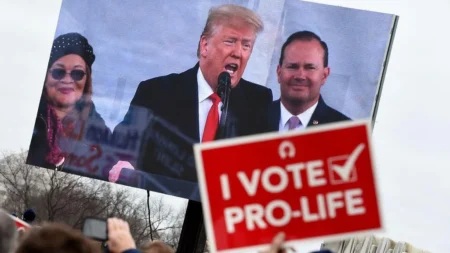 In his first term in office Donald Trump embraced the pro life movement