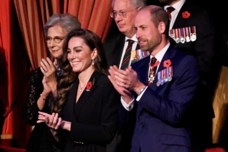 Kate and William at the Remembrance Day ceremony Nov 9