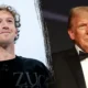 Meta CEO Mark Zuckerberg, left, visited Presidenr-elect Trump's Florida estate, Mar-a-Lago, on Wednesday. (Getty Images / Getty Images)