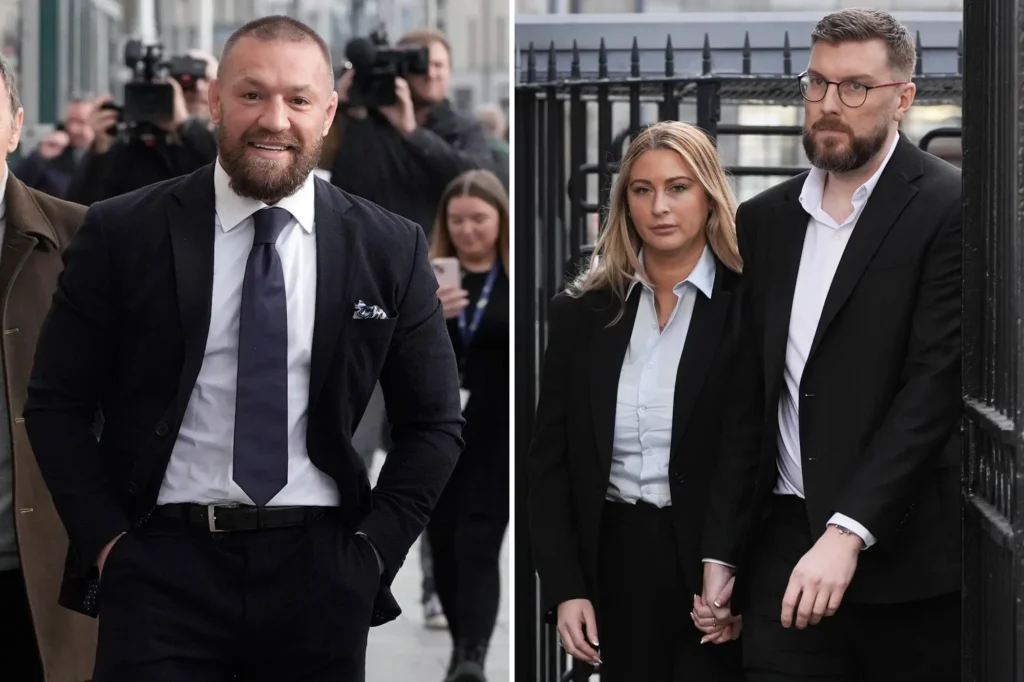 Nikita Hand who is also known as Nikita Ni Laimhin center claimed McGregor sexually assaulted her in a hotel penthouse after a night of heavy partying