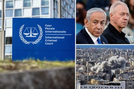 The Hague put out arrest warrants for Israeli Prime Minister Benjamin Netanyahu left and his former defense chief Yoav Gallant