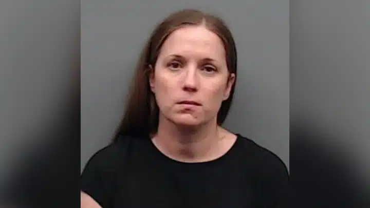 Catherine Guziejka 44 is facing six counts of injury to a child with the intent to cause bodily injury after allegedly kicking and pushing toddlers at the daycare she worked at Smith County Jail records