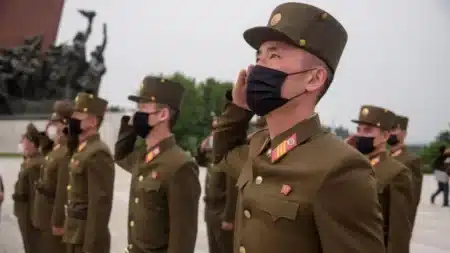 Getty Images North Korean Soldiers M10news