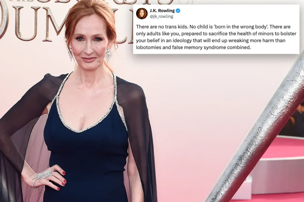 JK Rowling has joined the debate over gender questioning youth insisting trans kids do not exist and that medical interventions will one day be seen as worse than lobotomies