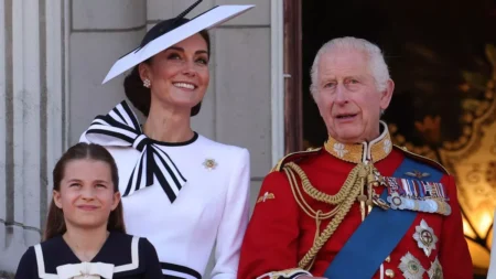 King Charles III shows 'gratitude' for Kate Middleton during birthday parade, according to an expert