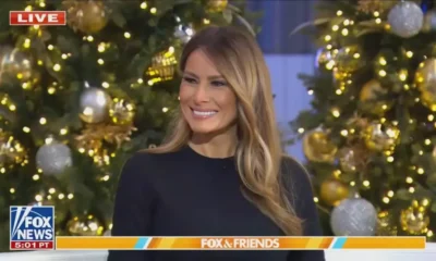 Melania Trump said Barron convinced Donald Trump to appear on podcasts. Fox News