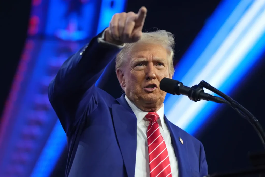 President-elect Donald Trump is resuming his push to acquire Greenland from Denmark. AP