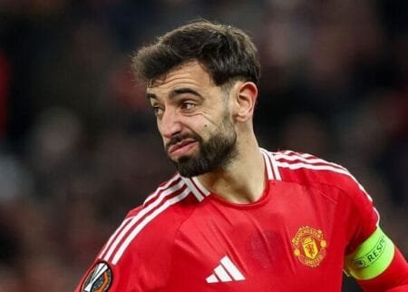 Lee Sharpe believes Bruno Fernandes will stay. (Image: Getty)