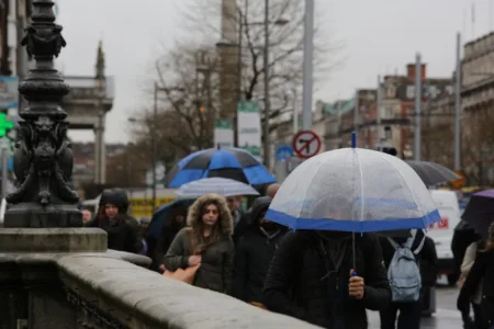 A rainy day in Dublin. Picture by: Alamy.com. 