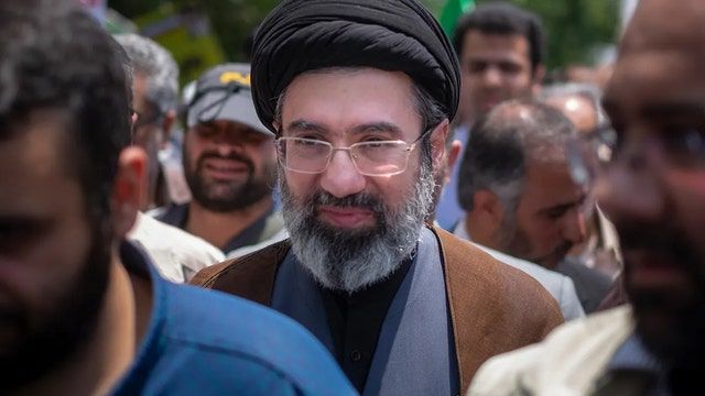 Trump Says Iran Needs Leader Who Brings ‘Harmony and Peace’ After Khamenei Death Mojtaba Khamenei, son of Iran’s Supreme Leader Ayatollah Ali Khamenei, attends a Jerusalem Day demonstration in Tehran. Credit: Morteza Nikoubazl/NurPhoto via Getty Images