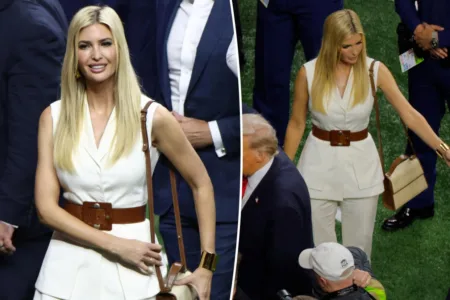 Ivanka Trump at Super Bowl 2025
