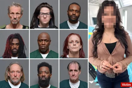 Nine Long Islanders were arraigned in court on Thursday in connection to the horrific kidnapping and abuse of a 14-year-old girl|M10News