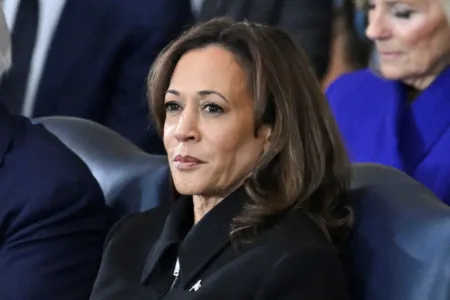 Kamala Harris and husband Doug Emhoff will return to California Monday after formally exiting the White House