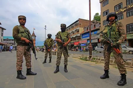 India: Muzaffarabad in Pakistan-administrated Kashmir. Pic: Reuters
