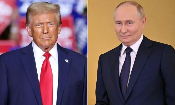 The Washington Post reported Sunday that Trump talked by phone on Thursday with Putin, telling him not to inflame the conflict. (AFP file photo)