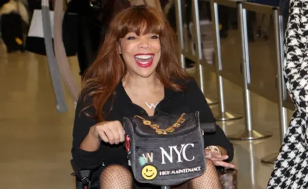 Wendy Williams travelled to Miami for her father’s birthday (Picture: Mega)