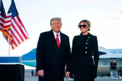 Donald Trump and Melania Trump: Getty Images