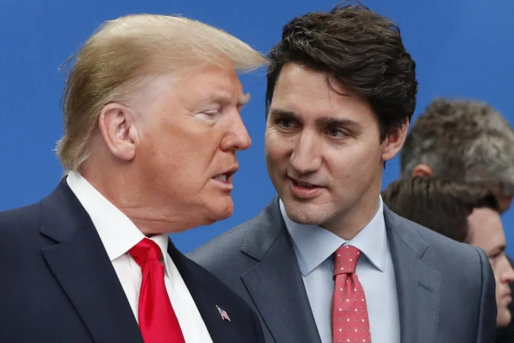 U.S. President Donald Trump (left) and Canadian Prime Minister Justin Trudeau. File | Photo Credit: AP