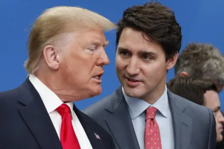 U.S. President Donald Trump (left) and Canadian Prime Minister Justin Trudeau. File | Photo Credit: AP