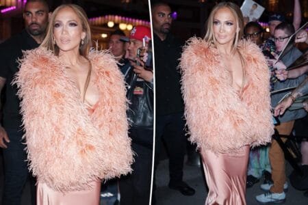Jennifer Lopez attends a benefit concert in NYC.GC Images