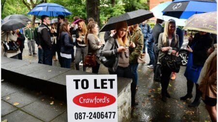 Rising rents have been blamed for contributing to the homelessness crisis and Minister for Housing Simon Coveney is proposing measures targeting the private rental sector. Photograph: Bryan O’Brien /THE IRISH TIMES