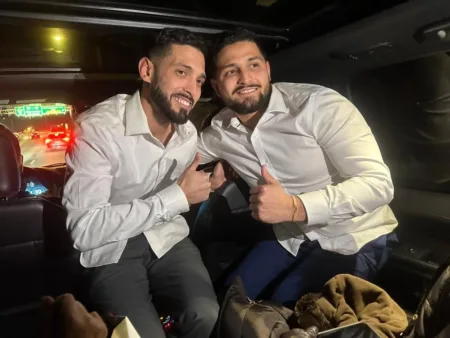 Andrew and Matthew Valentin were released from the Central Detention Facility in Washington, DC just before midnight on Monday.X / @PaulIngrassia