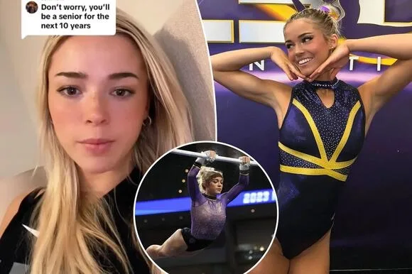 Olivia “Livvy” Dunne called out a critic in a new TikTok video.TikTok/Olivia Dunne