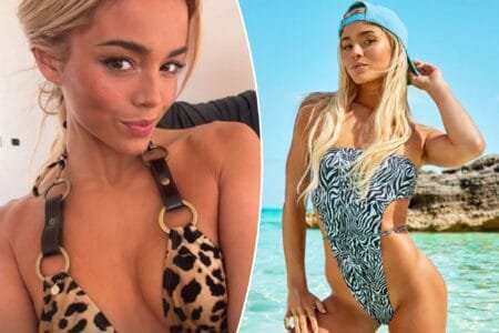 Olivia “Livvy” Dunne was photographed in Bermuda for her 2025 Sports Illustrated Swimsuit issue photoshoot. Sports Illustrated/Ben Watts