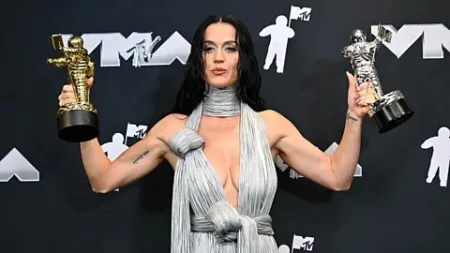 Katy Perry and Orlando Bloom have been married since 2020 (Picture: Noam Galai/Getty Images for MTV)