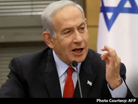 Prime Minister Binyamin Netanyahu: Credit AFP