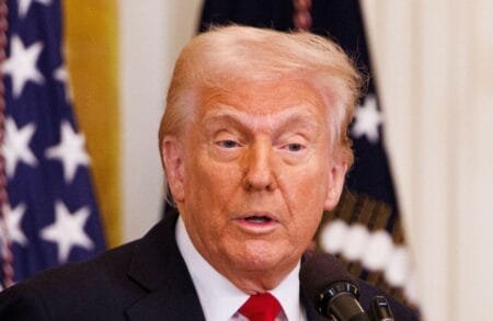 Trump described the tariff rate as "very modest" and said the measure could lead to "tremendous growth" for the US car industry. Alamy Stock Photo