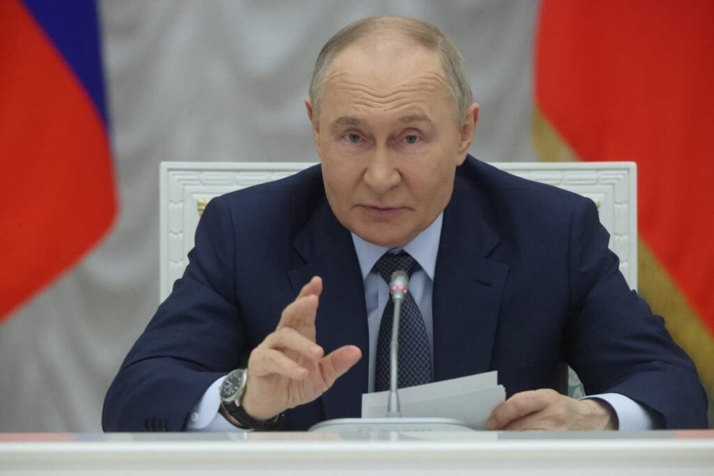 Russian President Vladimir Putin’s conditions for ending the war in Ukraine include a demand that Western leaders pledge in writing to stop enlarging NATO eastwards, according to reports.Getty Images