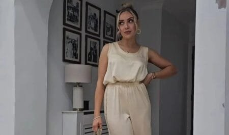 A style fan has found a gorgeous co-ord set at Dunnes StoresCredit: Instagram/@juliebyrnes_