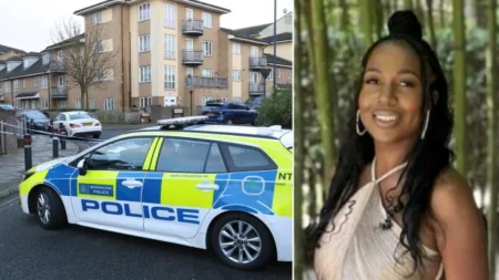 Michelle Sadio, 44, may not have been the intended target, police said (Picture: PA / UKNIP)
