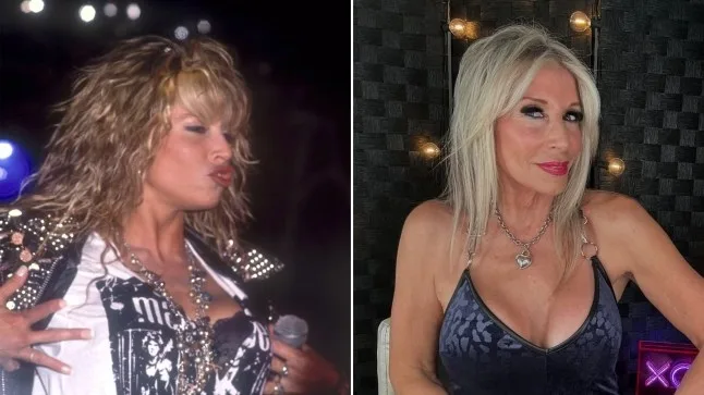 80s rockstar Lorraine Lewis has started an OnlyFans account (Picture: Rex/@lorrainelewisrocks)