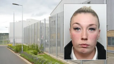 Toni Cole was jailed over her relationship with an inmate (Picture: PA/Northamptonshire Police / SWNS)