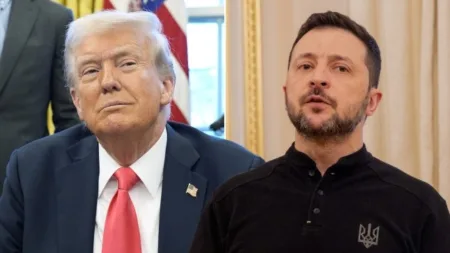 The US-Ukraine deal has been something Trump has long pressured for (Picture: FP/GETTY / REX)