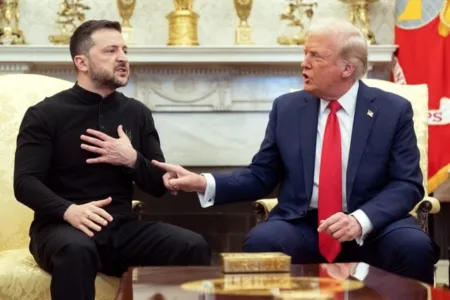 Trump administration has been pushing Ukraine to adopt a friendlier tone towards Russia, while Ukraine has sought security guarantees to keep Vladimir Putin from annexing further parts of the country (AFP via Getty Images)