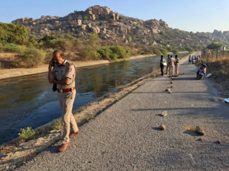 The attack happened in Koppal district of southern state of Karnataka, India (Picture: AP)