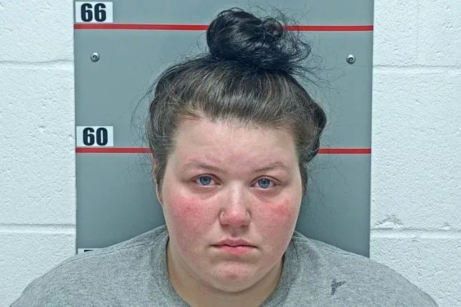 Keshia Cochran has been charged with first-degree criminal abuse (Picture: Leitchfield Police Department)