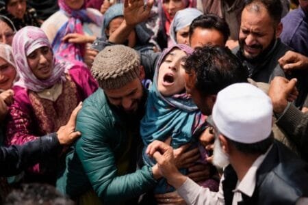 26 people were killed in a deadly random attack (Picture: AP)
